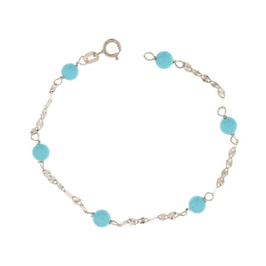 Bracciale bimbo/a turchese