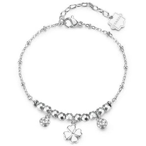 brosway chakra bracciale quadrifoglio bhkb265