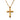 Collana croce diamanti oro giallo