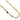 Collana catena tubolare oro giallo