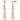orecchini perle donna gioielli Bliss Paradise 20092892