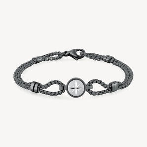 bracciale rosa dei venti uomo gioielli Brosway poseidon bpn12