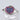Anello cuore rubini zaffiri