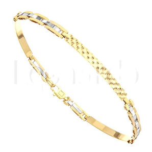 Bracciale uomo oro giallo 9kt