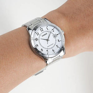 Casio orologio acciaio uomo mtp-v004d