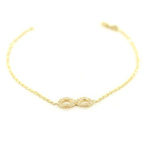 bracciale infinito argento 925