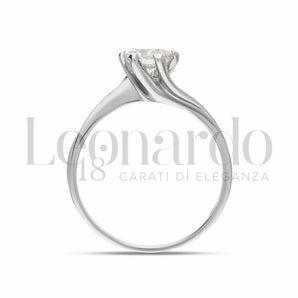 Anello solitario valentino