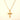 Collana croce diamanti oro giallo
