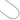 Collana fune oro bianco