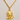 Collana voltro Padre Pio oro giallo