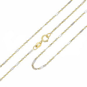 Collana brillantata oro giallo