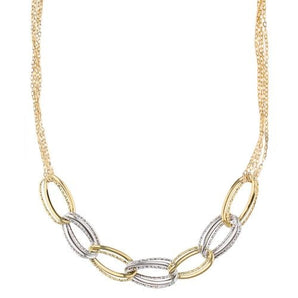 Collana girocollo donna oro giallo
