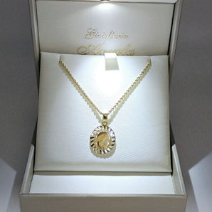 Collana madonnina oro giallo