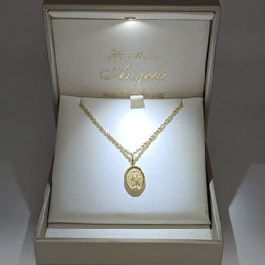 Collana madonna miracolosa oro giallo