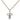 Collana crocifisso oro bicolore