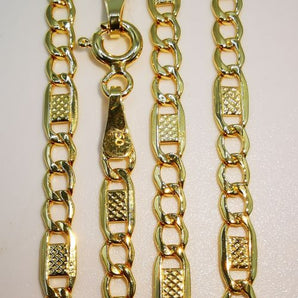Collana alternata oro giallo - Gioielleria Angela 