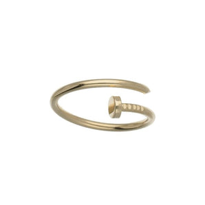 anello chiodo cartier oro