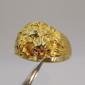MayiaHey Anello con testa di leone, anello nordico vichingo, testa di leone per uomini, anello punk a testa di leone, anello gotico, corona di leone hip -hop, 19.8, Metallo non prezioso MayiaHey Anello con testa di leone, anello nordico vichingo, testa di leone per uomini, anello punk a testa di leone, anello gotico, corona di leone hip -hop, 19.8, Metallo non prezioso