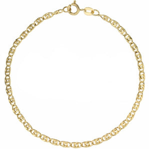 Bracciale occhio di tigre oro giallo 9kt