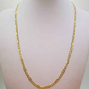 catena uomo oro giallo