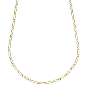Collana catenina maglia unisex oro giallo