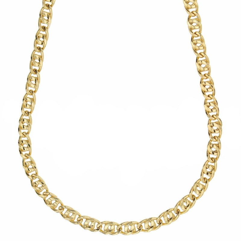 Collana con ciondolo a forma di sole in oro giallo 14 carati, satinato, taglio scintillante, misura Collana con ciondolo a forma di sole in oro giallo 14 carati, satinato, taglio scintillante, misura