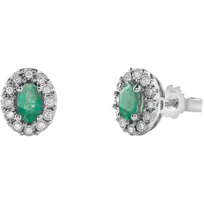 orecchini smeraldo diamanti