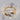 Ring, gewölbter Reif, Gelbgold