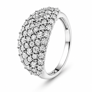 Bague pavée diamants Bliss Rugiada 20106529