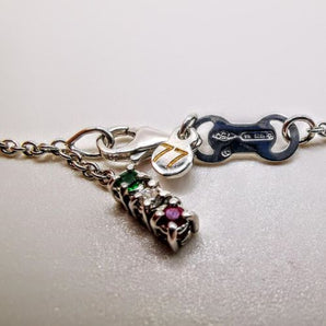 Collana cerchio diamanti - Gioielleria Angela 
