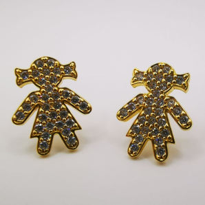 Orecchini bimba oro - Gioielleria Angela 