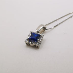 Collana punto luce oro bianco - Gioielleria Angela 