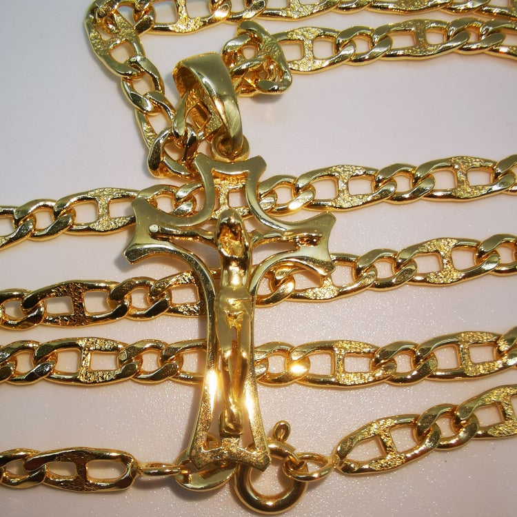 Collana crocifisso oro giallo – Gioielleria Angela