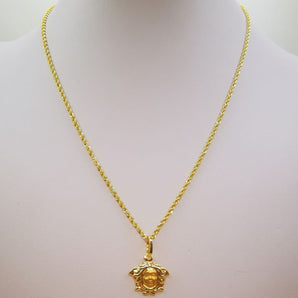 Collana medusa oro giallo - Gioielleria Angela 
