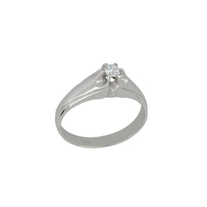 anello solitario uomo